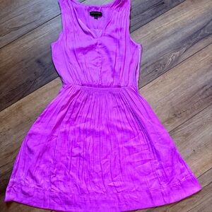 Banana Republic Radiant Purple Midi Dress